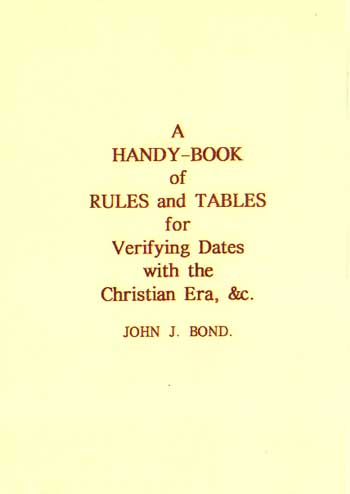 A Handy Book Of Rules And Tables