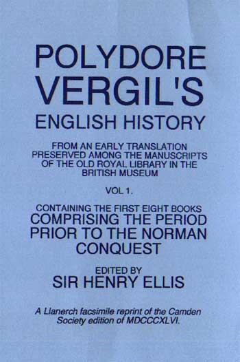 Polydore Vergil's English History Volume 1