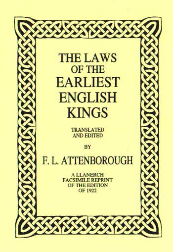 The Laws of the Earliest English Kings