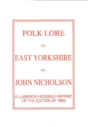 Folk Lore of East Yorkshire