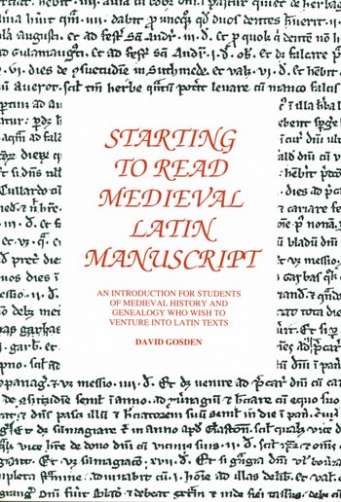 Starting To Read Medieval Latin Manuscript